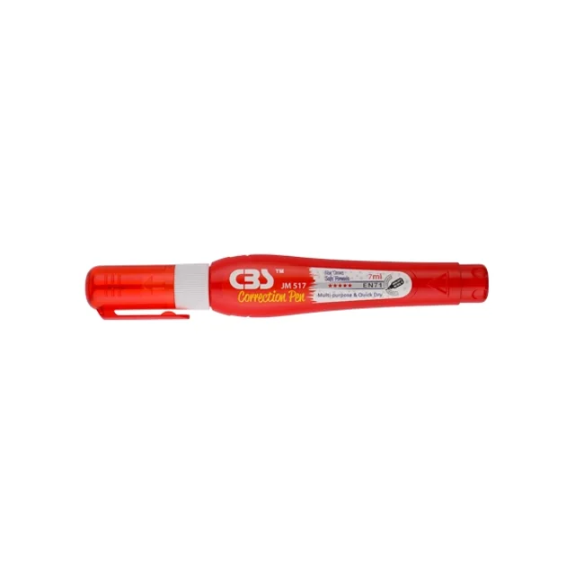 لاک غلط گیر بدنه رنگی قلمی با حجم مایع 7 میلی‌لیتر کد JM517