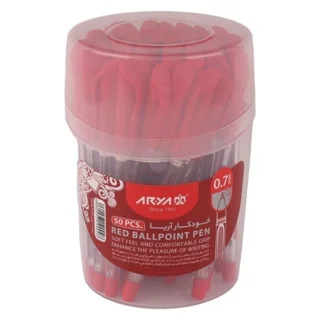 خودکار 0.7 میلی متری آریا مدل ballpoint بسته 50 عددی 101685566