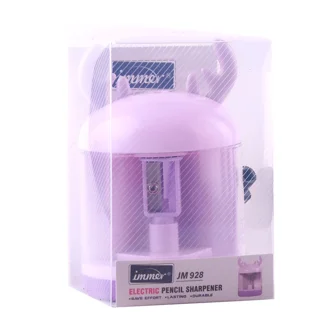 تراش برقی رومیزی فانتزی باطری خور همراه يدک تراش کد JM928