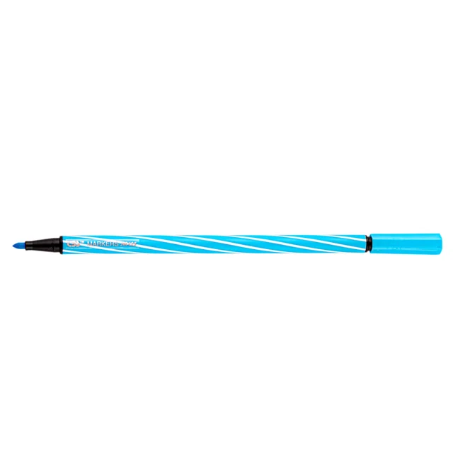 ماژیک نقاشی 12 رنگ با نوک (Brush) حرفه‌ای کد JM425-12