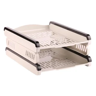 کازیه پایه‌دار دو طبقه کشویی متحرک کد JM3402
