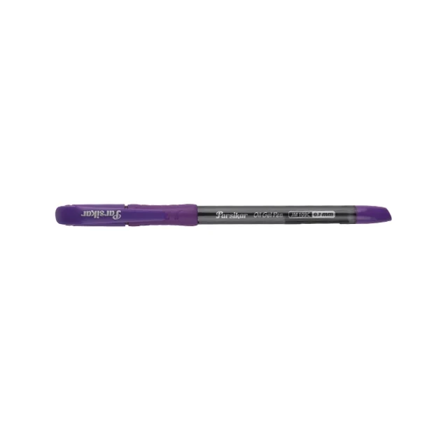 خودكار رنگی ريزنويس گريپ دار بدنه دودی در چندين رنگ فسفری0.7 کد JM109C