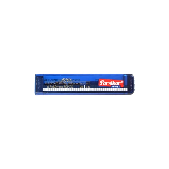 نوک بلند 30 عددی 80 2B mm با درب قالب ژاپنی 0.5 و 0.7 و 0.9  کد JM334-7