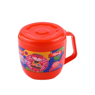 لیوان در دو مدل نی‌دار و درب‌دار پارسیکار کد JM5010