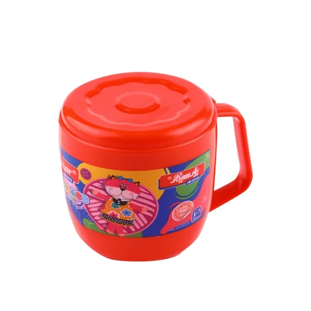 لیوان در دو مدل نی‌دار و درب‌دار پارسیکار کد JM5010