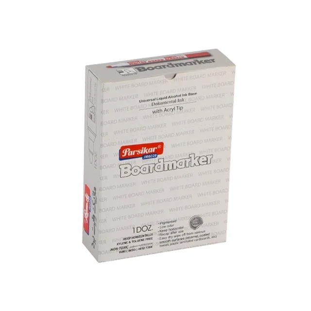 ماژیک وایت‌برد نوک تخت و نوک گرد پارسیکار کد JM6028