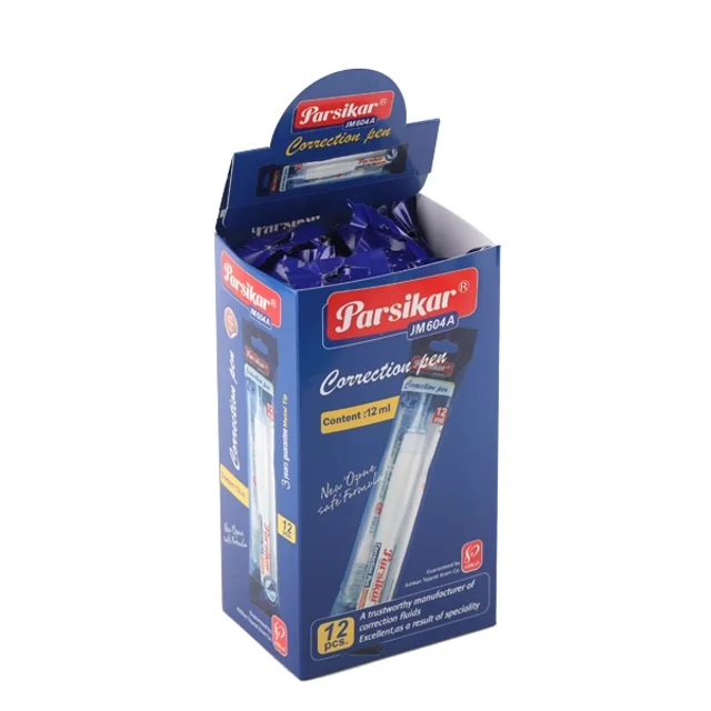 لاک غلط گیرر قلمی با حجم مایع 12 میلی‌لیتر کد JM604A