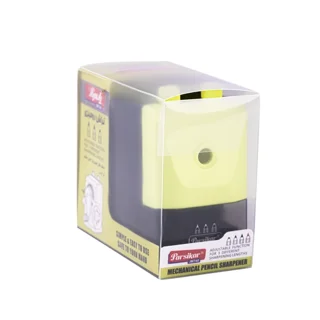 تراش رومیزی فانتزی با تیغ تمام فلزی طرح مکعبی کد JM748