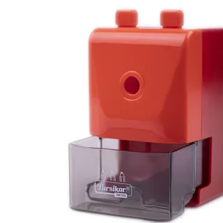 تراش رومیزی فانتزی با تیغ تمام فلزی طرح مکعبی کد JM748