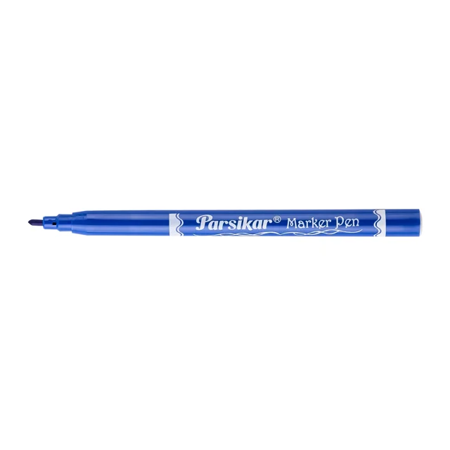 ماژیک نقاشی 6 رنگ جعبه مقوایی بدنه چاپی  کد JM828-6